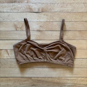 ARQ Zelda Bandeau Bralette in Toffee